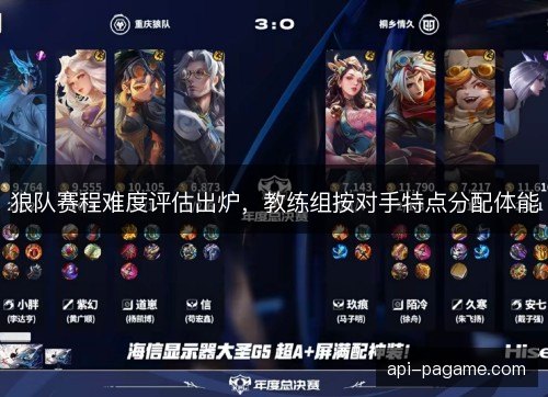 狼队赛程难度评估出炉，教练组按对手特点分配体能